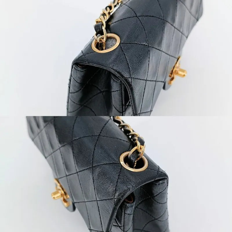 jt522-chanel-vintage-black-lambskin-17cm-mini-square-flap-bag