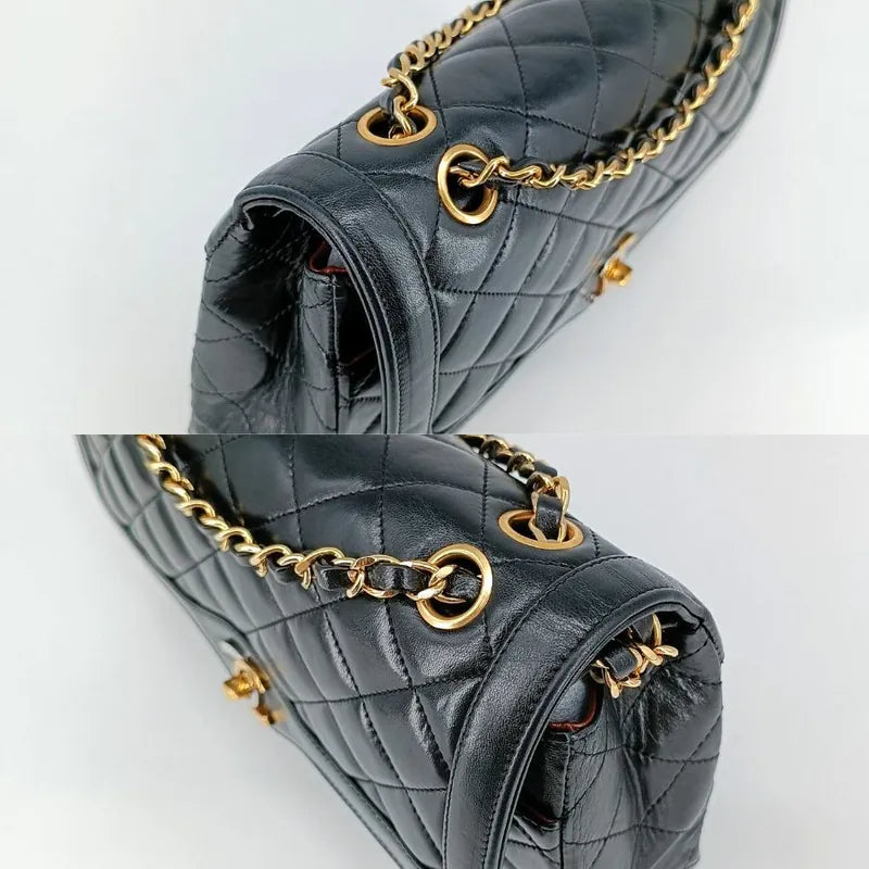 jr276-chanel-vintage-black-lambskin-paris-limited-edition-flap-bag