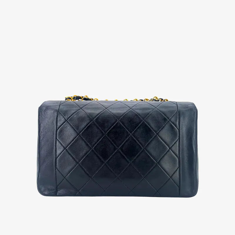 jt893-chanel-vintage-black-lambskin-25cm-diana-flap-bag