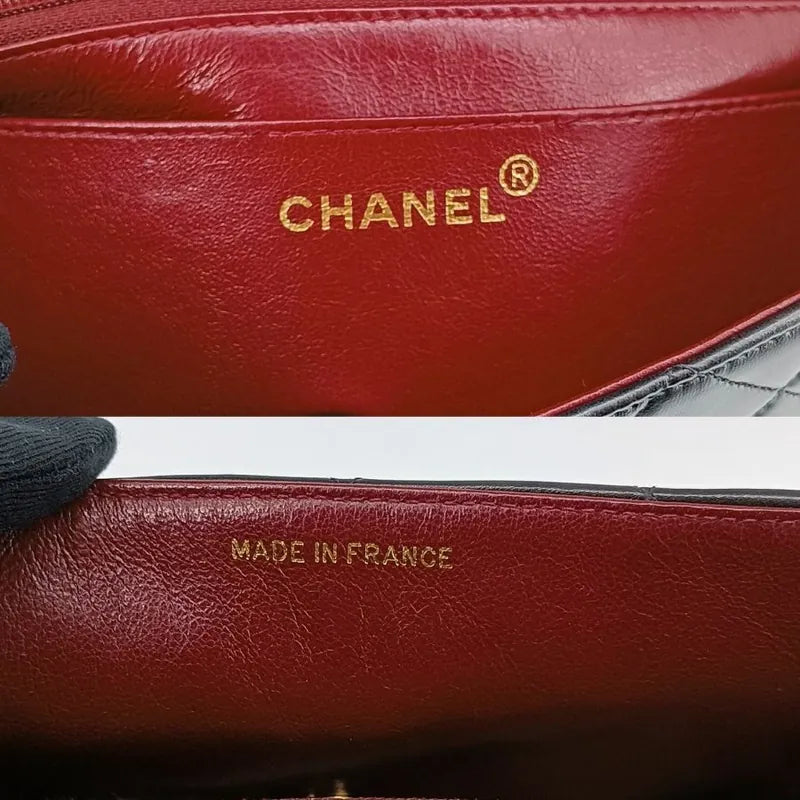 jt420-chanel-vintage-black-lambskin-22cm-diana-flap-bag