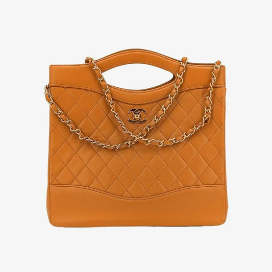 c478-chanel-vintage-yellow-lambskin-quilted-31-tote-bag