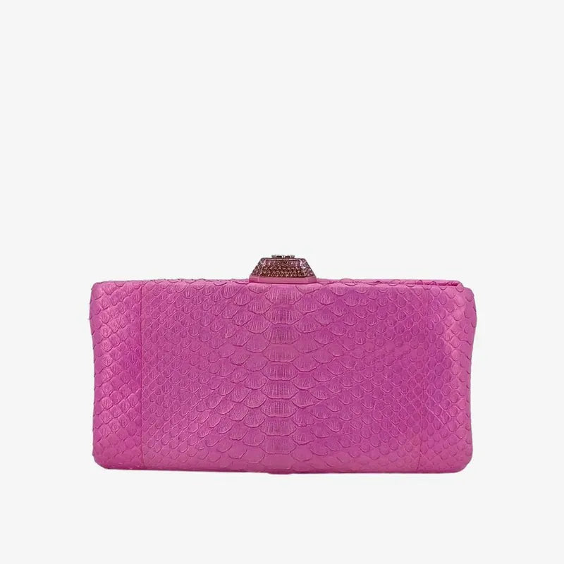 c350-chanel-pink-snakeskin-rhinestone-clasp-clutch-bag