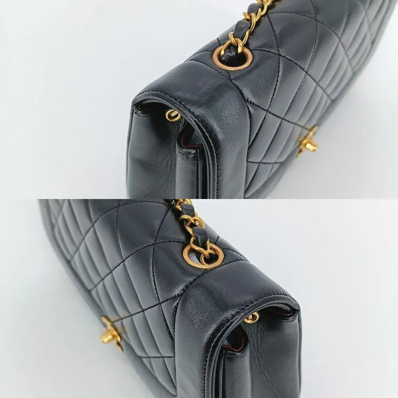 jt835-chanel-vintage-black-lambskin-25cm-diana-flap-bag