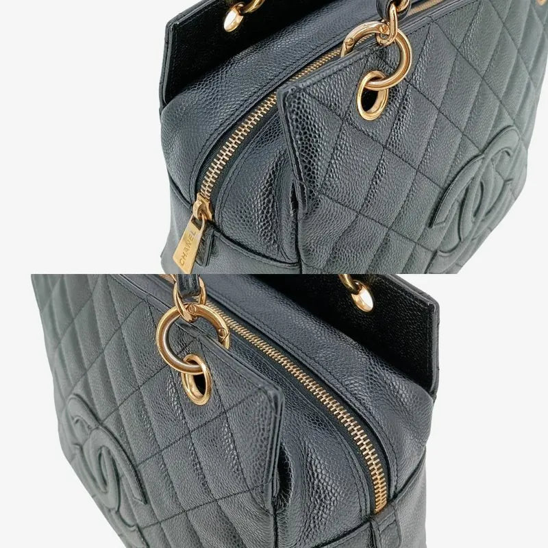 c449-chanel-vintage-black-caviar-leather-ptt-tote-bag
