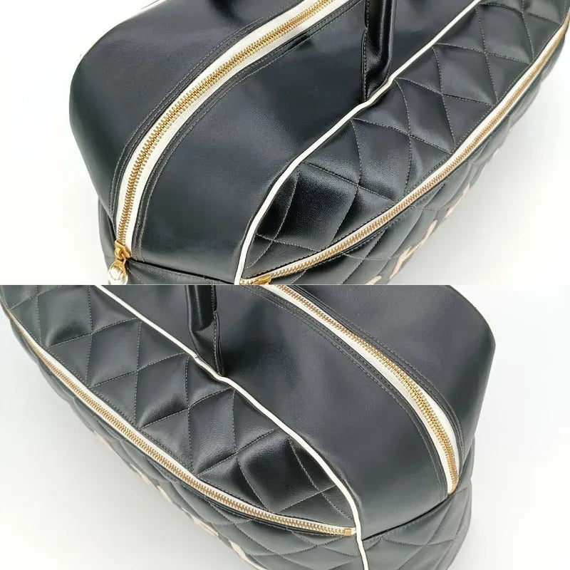 jt200-chanel-vintage-black-lambskin-quilted-travel-bag