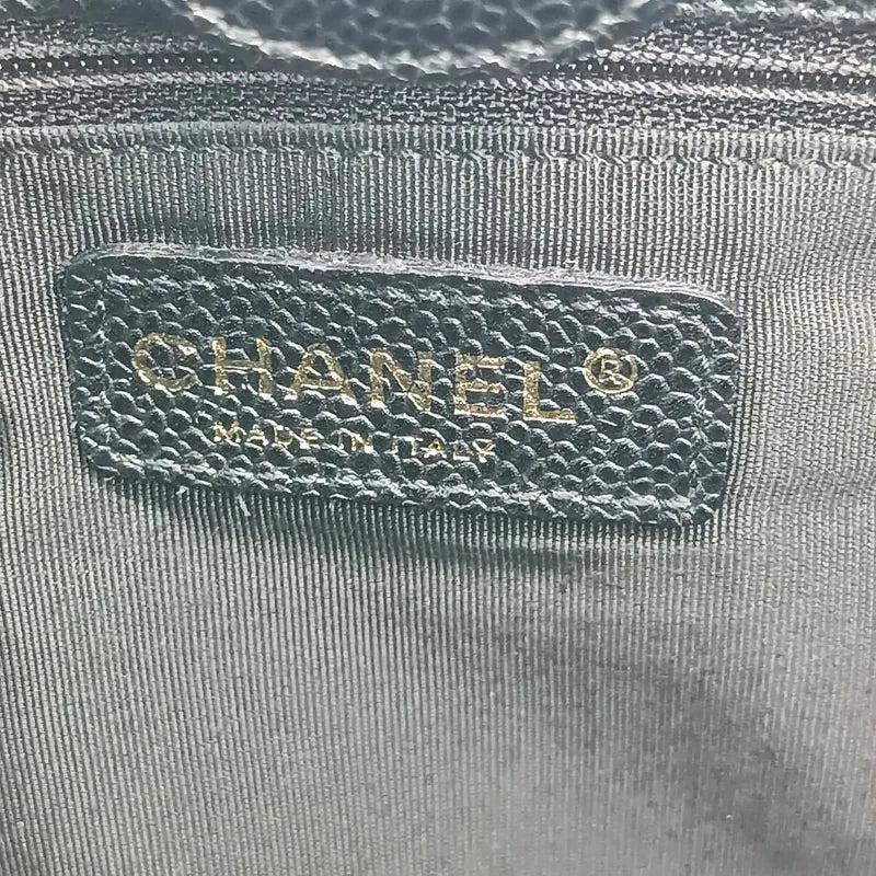 jt050-chanel-vintage-black-caviar-leather-embossed-logo-pst-tote-bag
