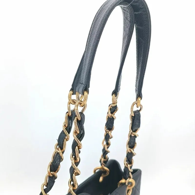 ra134-chanel-vintage-black-caviar-leather-embossed-logo-pst-tote-bag