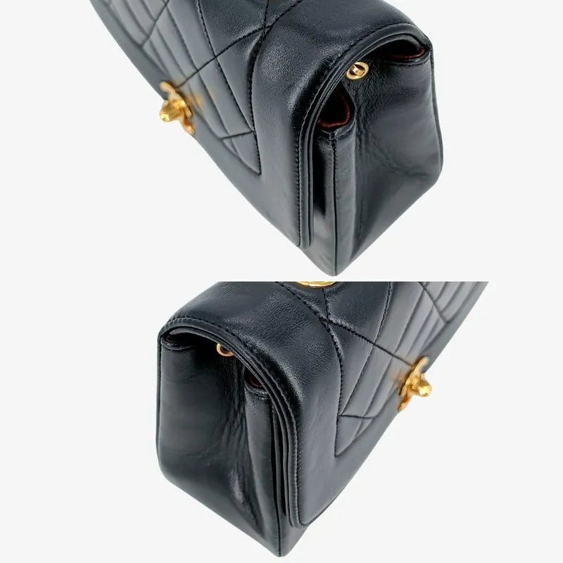 ra062-chanel-vintage-black-lambskin-22cm-diana-flap-bag