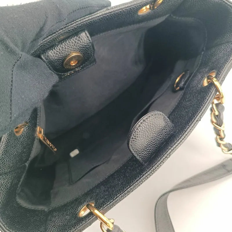 jt050-chanel-vintage-black-caviar-leather-embossed-logo-pst-tote-bag