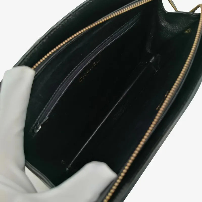 jah175-chanel-vintage-black-lambskin-quilted-shoulder-bag