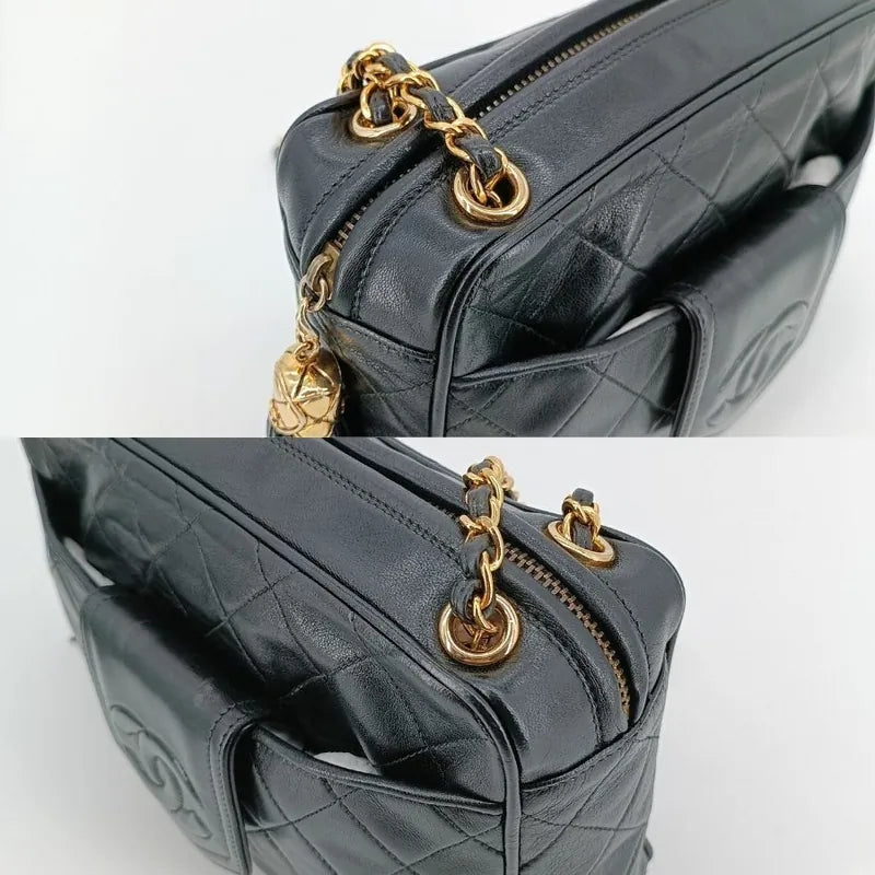 c332-chanel-vintage-black-lambskin-tessel-camera-bag