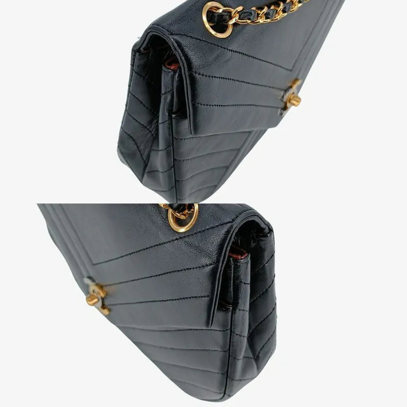 jt883-chanel-vintage-black-lambskin-paris-limited-edition-flap-bag