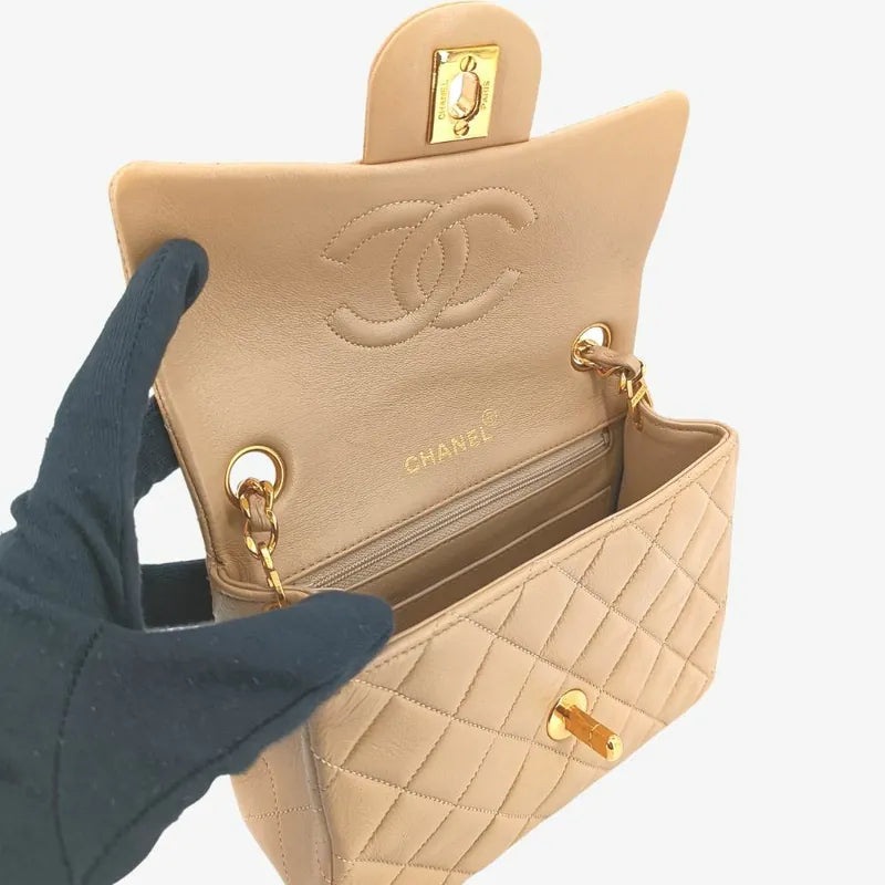 jah107-chanel-vintage-beige-lambskin-17cm-mini-square-flap-bag