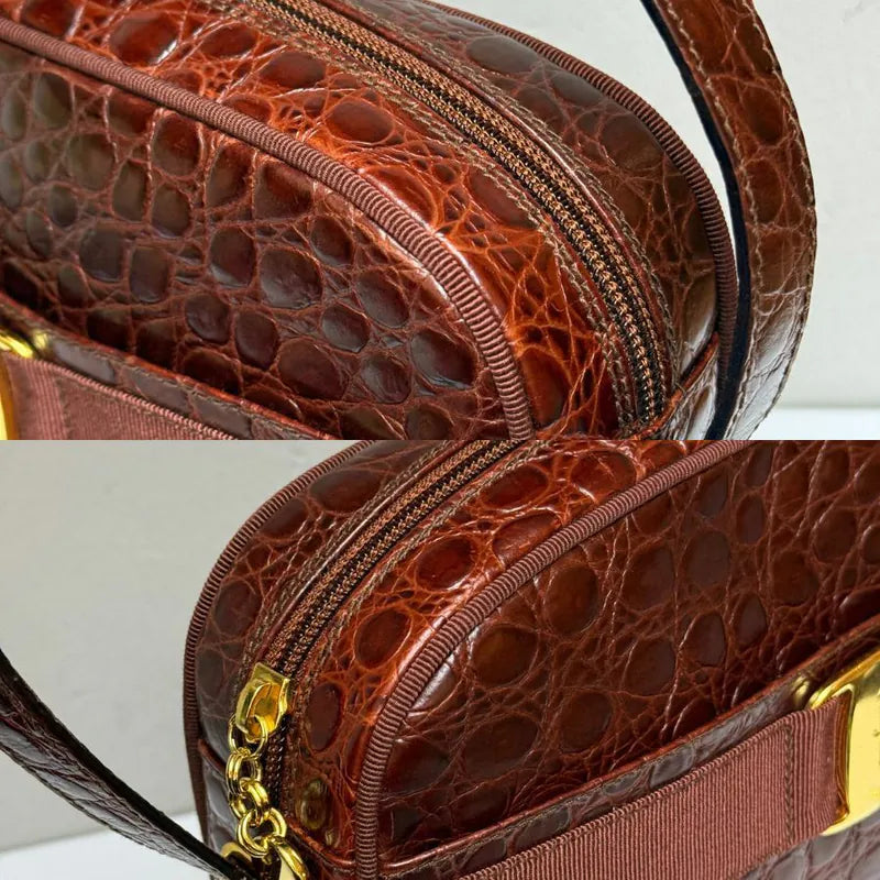 jw584-salvatore-ferragamo-vintage-vara-crocodile-embossed-leather-bag