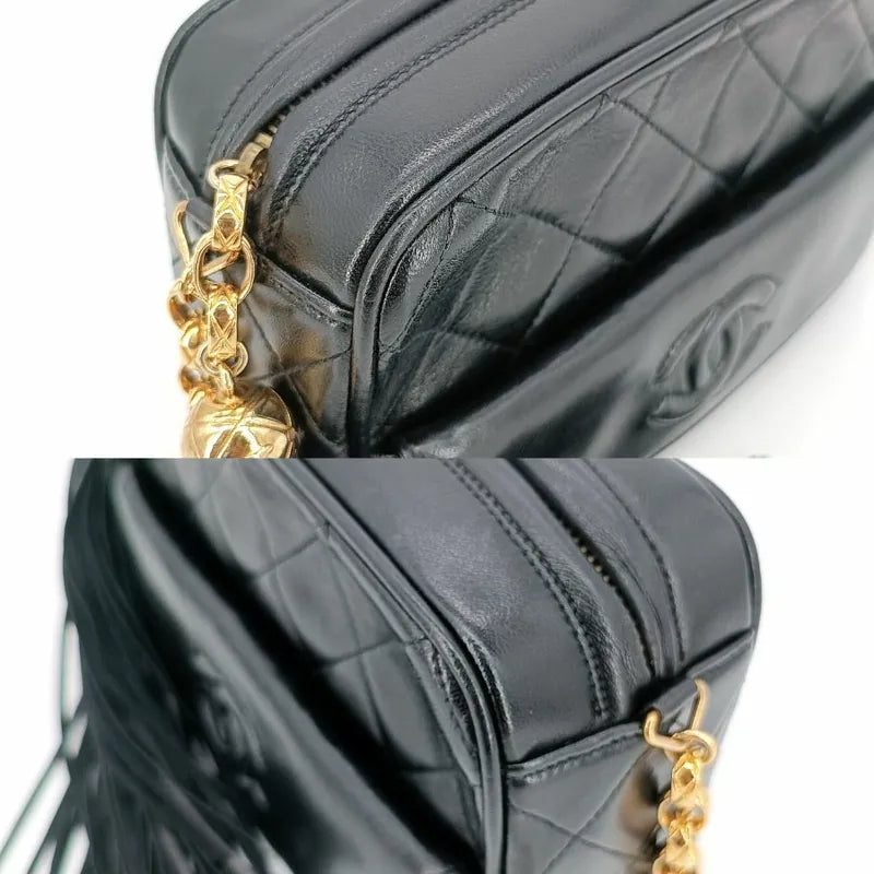 jt145-chanel-vintage-black-lambskin-tassels-gold-chain-camera-bag
