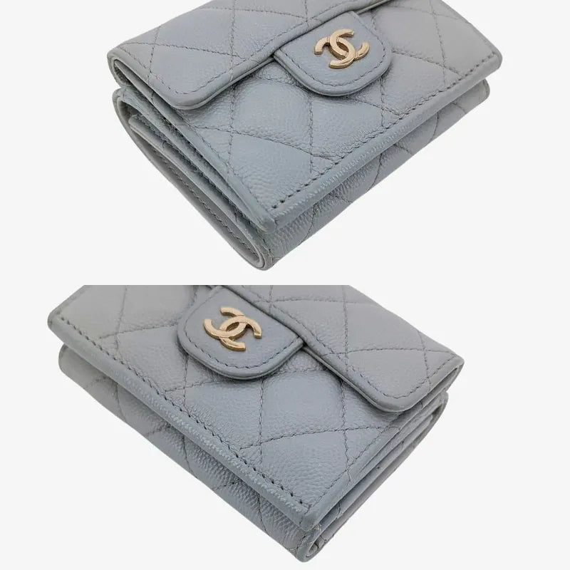 ra078-chanel-grey-caviar-leather-classic-small-flap-wallet