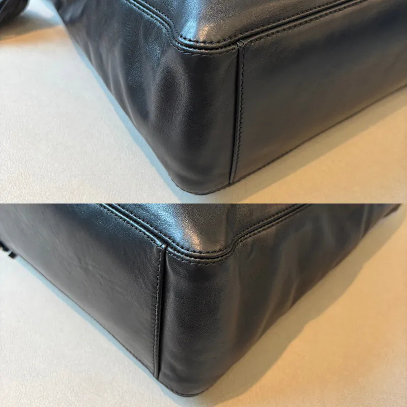 rb143-chanel-vintage-black-lambskin-flap-bag