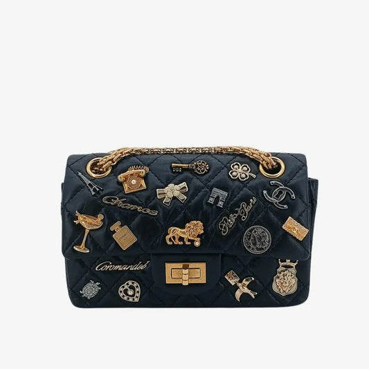 90236760-chanel-black-calfskin-255-reissue-lucky-charm-flap-bag