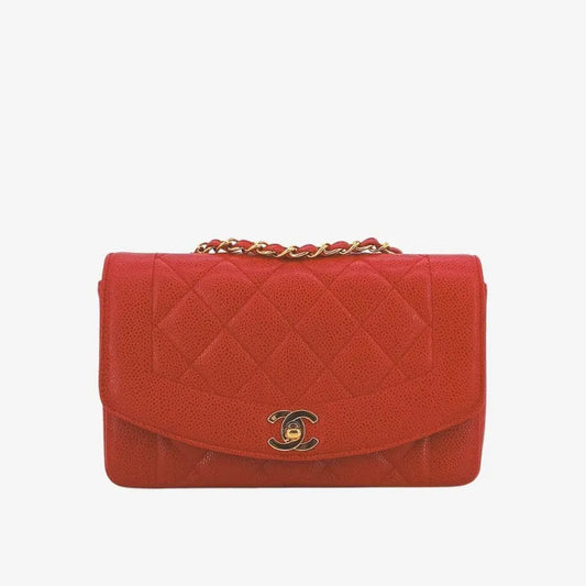c399-chanel-vintage-red-caviar-leather-22cm-diana-flap-bag