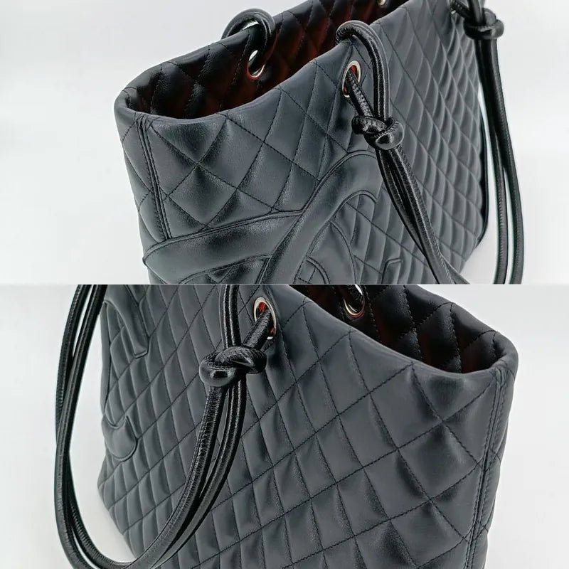 js702-chanel-vintage-black-calfskin-cambon-tote-bag