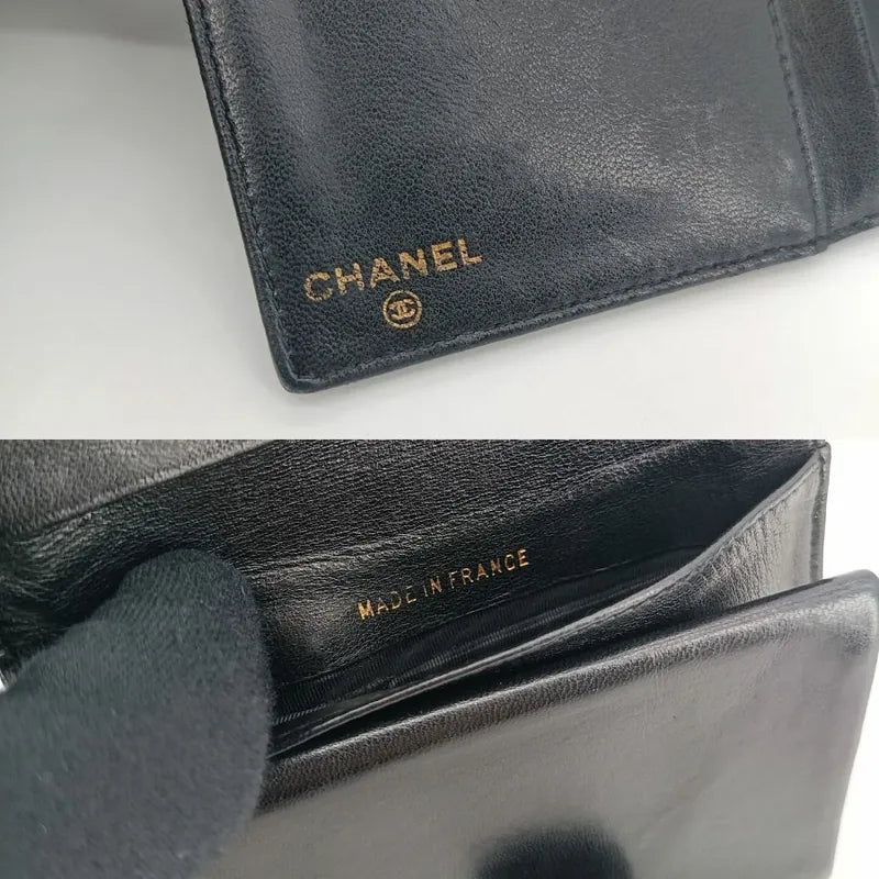 jt146-chanel-vintage-black-caviar-leather-wallet