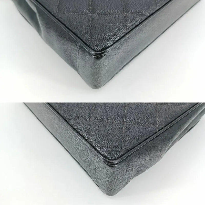 c393-chanel-vintage-black-caviar-leather-big-cc-tote-bag
