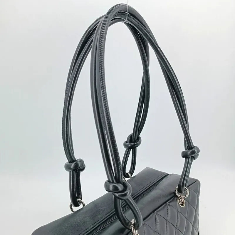 jr676-chanel-vintage-black-calfskin-cambon-bowler-bag