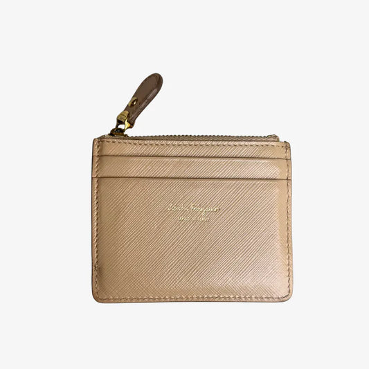 jy345-salvatore-ferragamo-vintage-beige-caviar-leather-card-holder