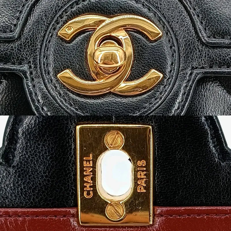 c366-chanel-vintage-black-lambskin-quilted-flap-bag