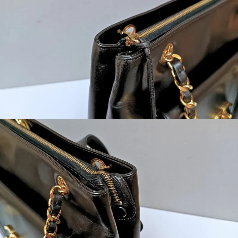 jw478-chanel-vintage-black-lambskin-tote-bag