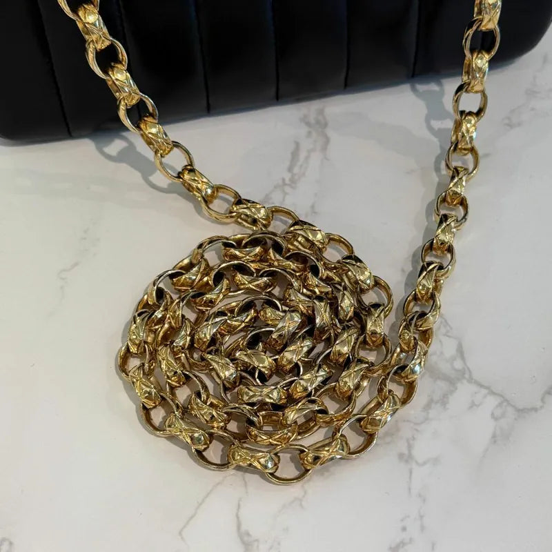 rc769-chanel-vintage-black-lambskin-vertical-gold-chain-flap-bag
