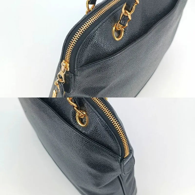 ra139-chanel-vintage-black-caviar-leather-6cc-embossed-logo-tote-bag