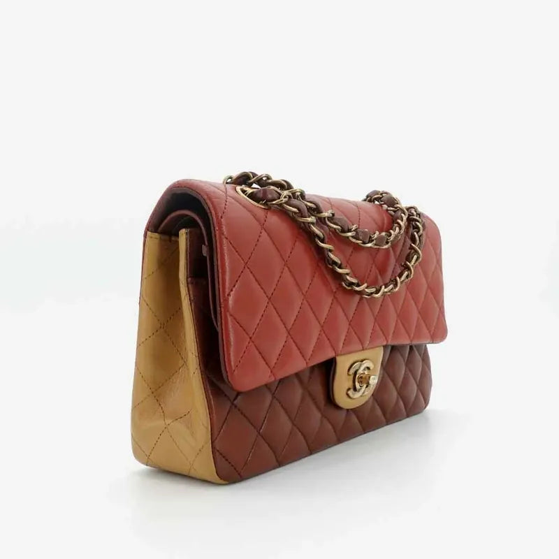jr732-chanel-red-yellow-dkred-lambskin-25cm-classic-flap-bag