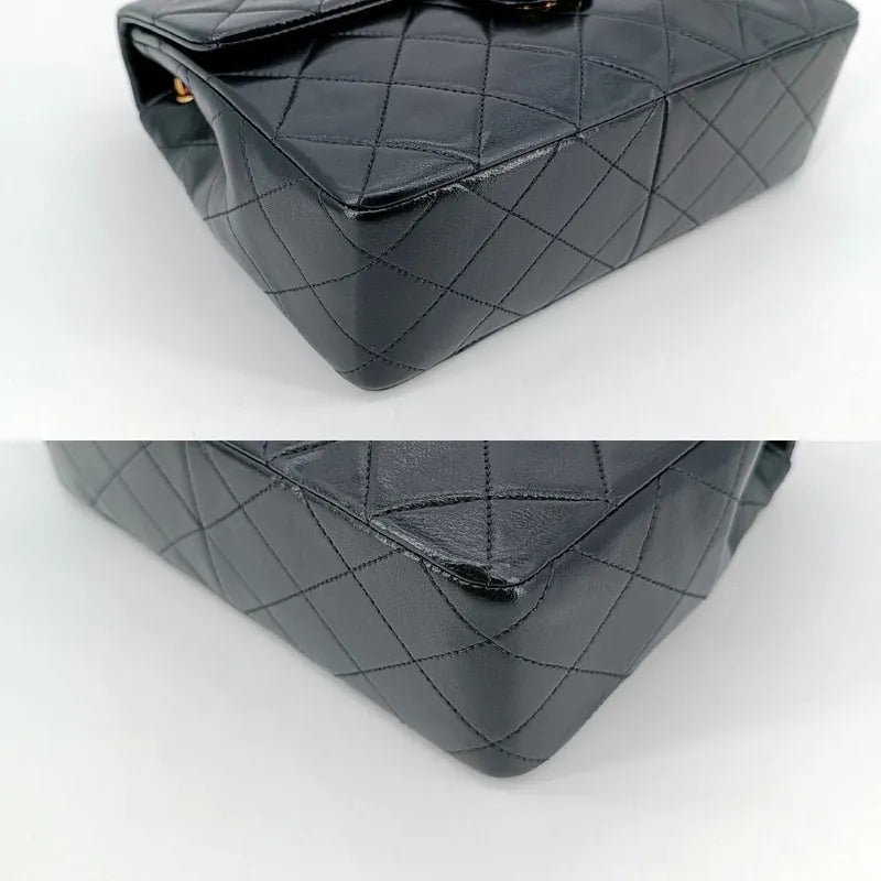 jt153-chanel-vintage-black-lambskin-20cm-mini-square-flap-bag