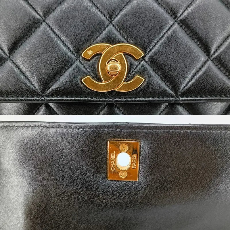 ra034-chanel-vintage-black-lambskin-quilted-tote-bag