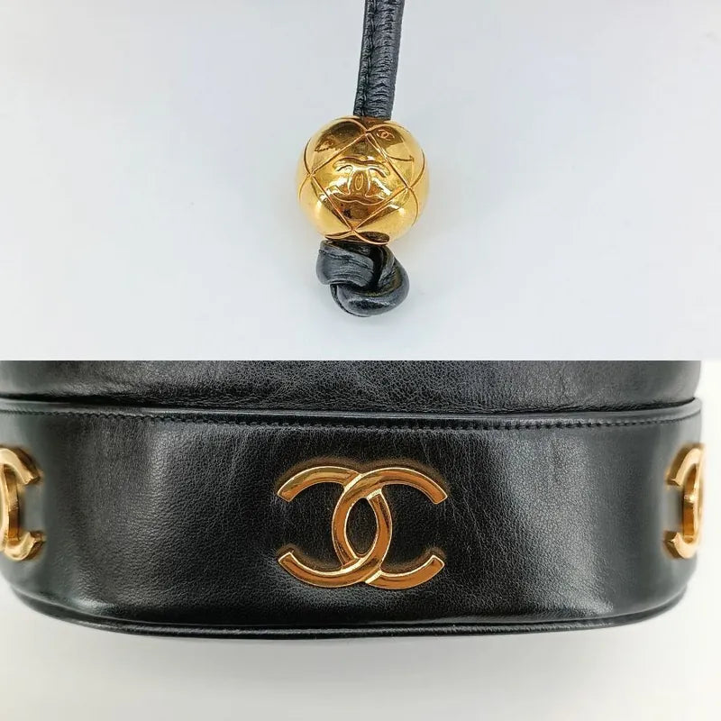 jt346-chanel-vintage-black-lambskin-bucket-bag