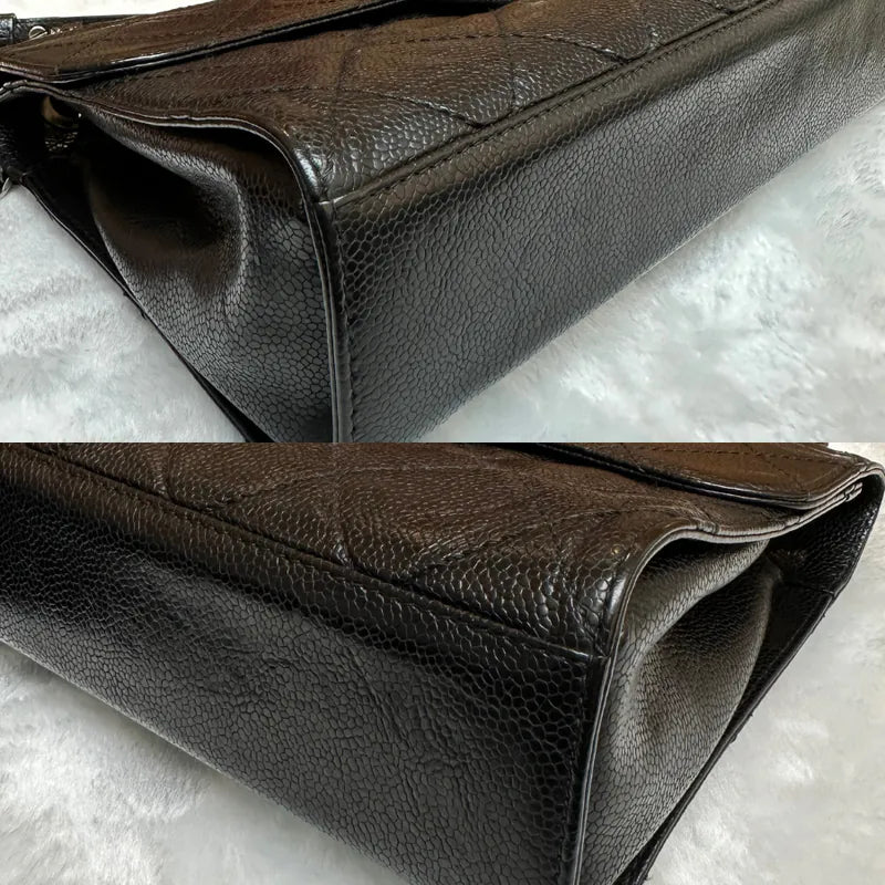 c521-chanel-black-caviar-leather-flap-bag