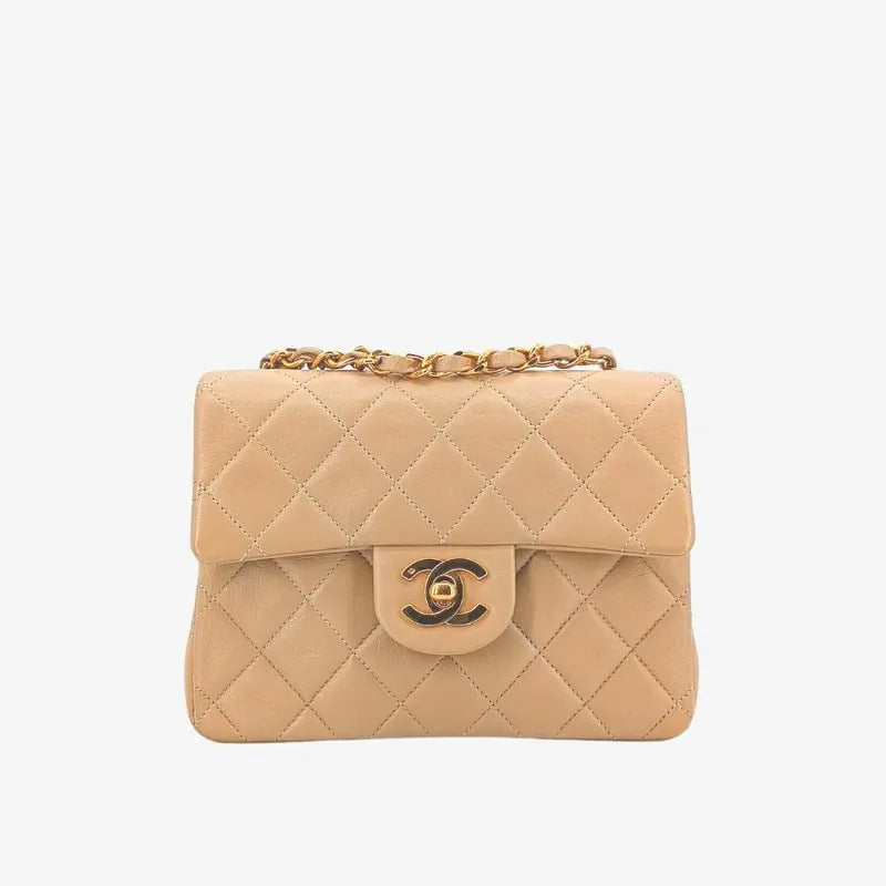 jah107-chanel-vintage-beige-lambskin-17cm-mini-square-flap-bag