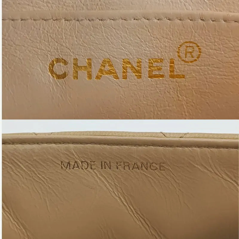 js347-chanel-vintage-beige-lambskin-25cm-diana-flap-bag