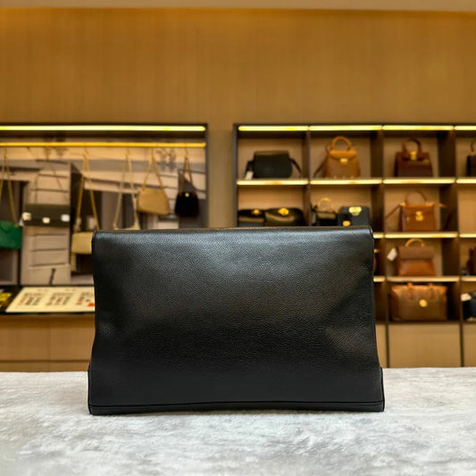 jw386-gucci-vintage-black-caviar-leather-shoulder-bag