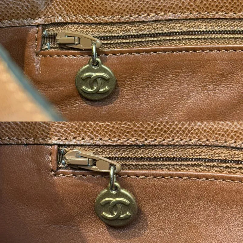 ju293-chanel-vintage-brown-caviar-leather-embroidered-logo-tote-bag