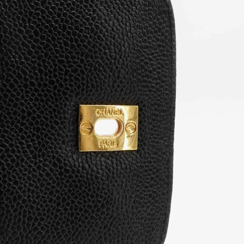 js172-chanel-vintage-black-caviar-leather-tote-bag