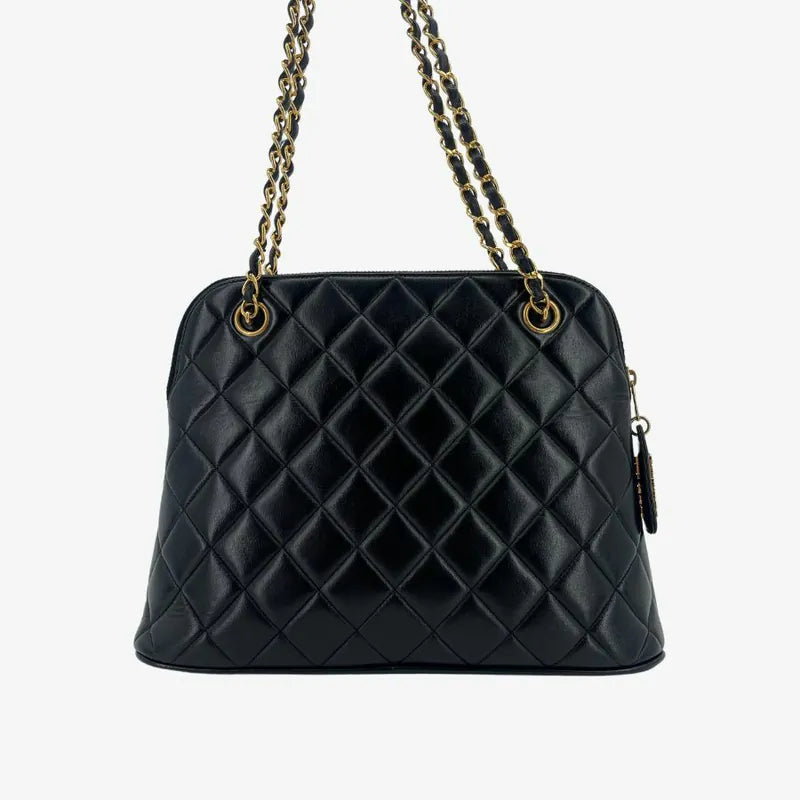 jw552-chanel-vintage-black-lambskin-quilted-tote-bag