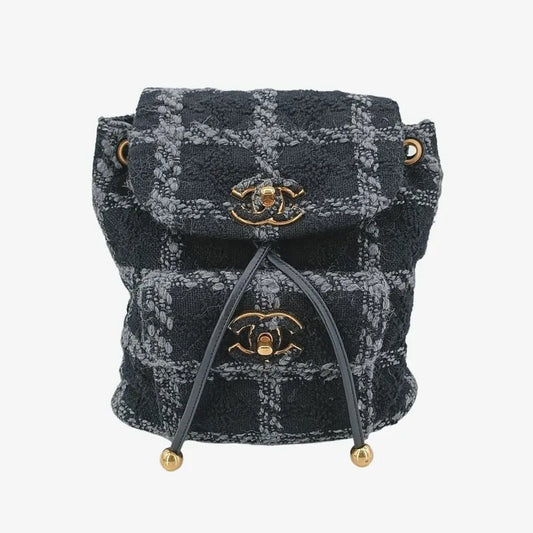 c341-chanel-black-tweed-duma-backpack