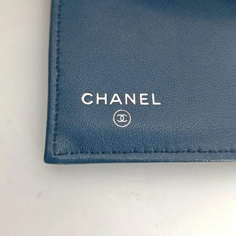 js595-chanel-blue-lambskin-classic-small-flap-wallet