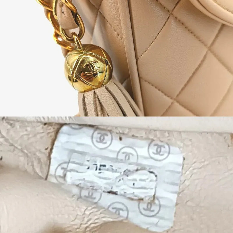 jah126-chanel-vintage-beige-lambskin-tassel-camera-bag