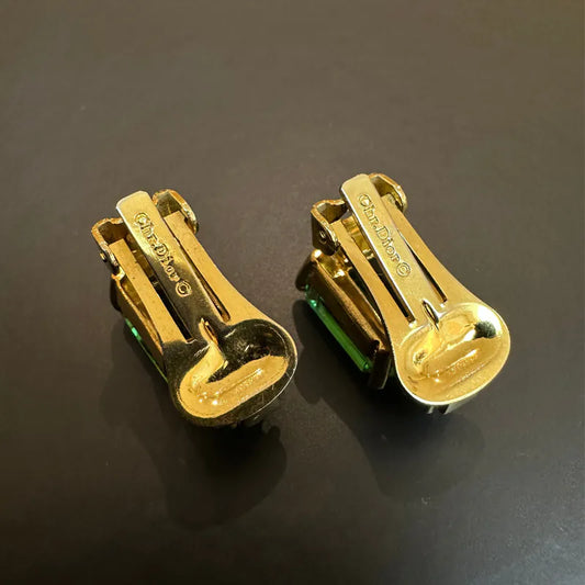 ju654-christian-dior-gold-clip-on-earrings