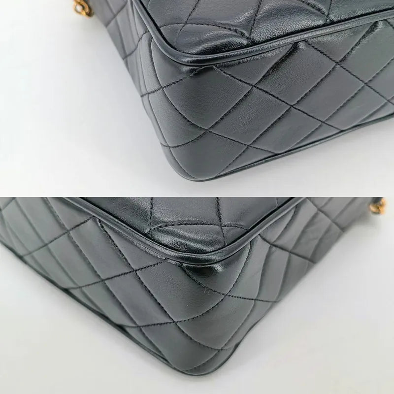 rb355-chanel-vintage-black-lambskin-quilted-camera-bag