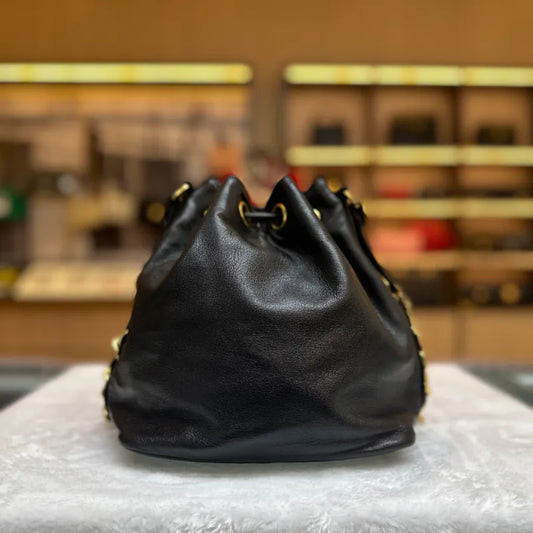 rc614-chanel-vintage-black-lambskin-gold-ball-bucket-bag