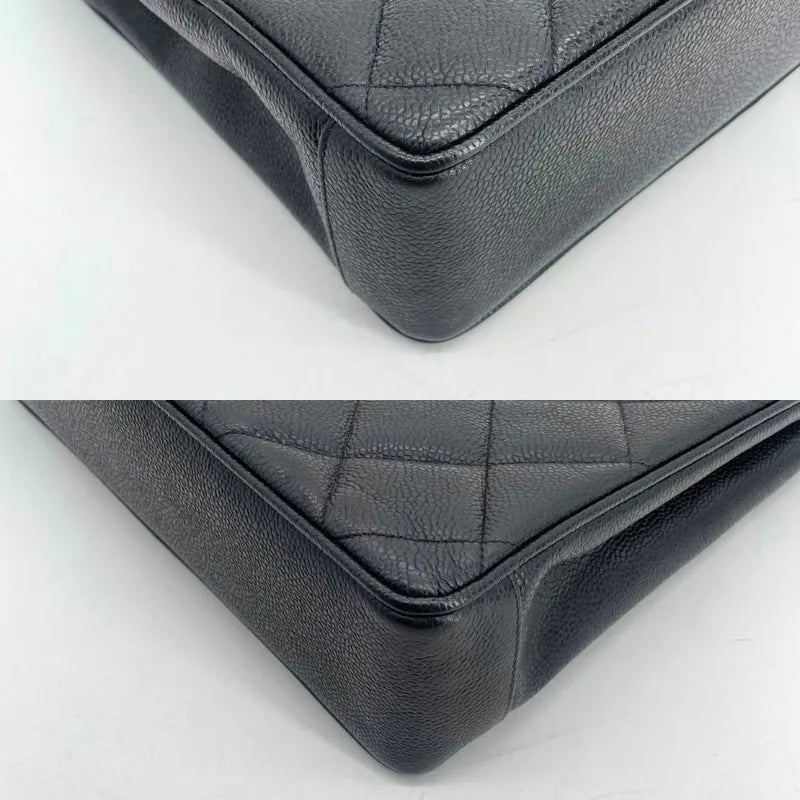 jw480-chanel-vintage-black-caviar-leather-big-cc-tote-bag